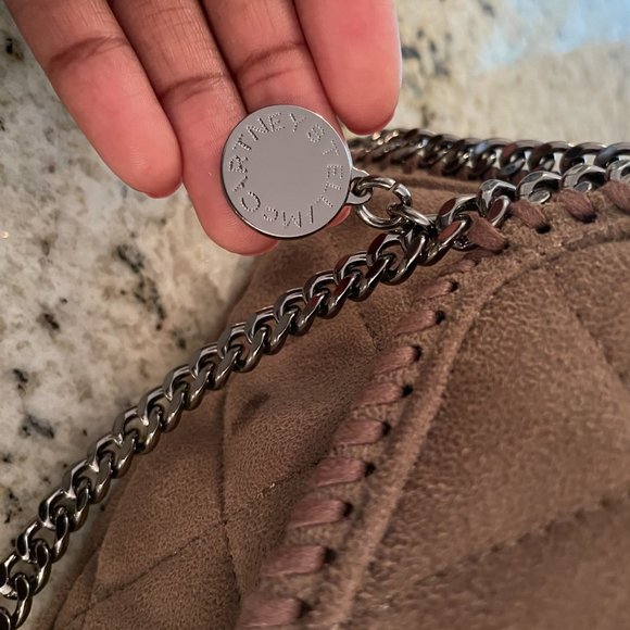 Stella McCartney Falabella Quilted Shaggy Mini Bag - Picture 4 of 7